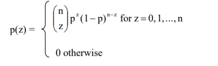 Probability for binomial distribution